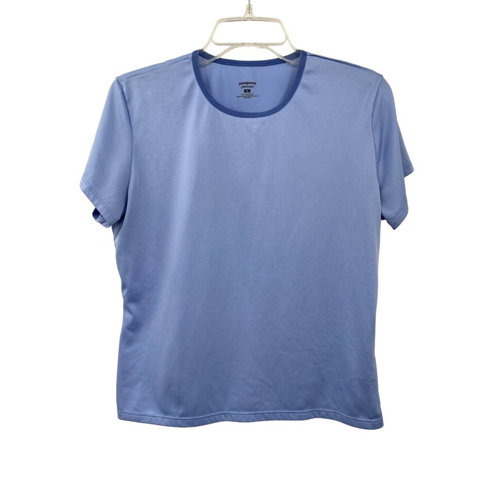 Patagonia Apilene T-Shirt Womens L Used Blue